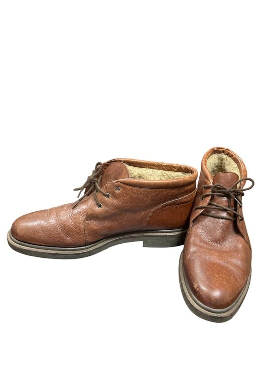 Cole Haan mens brown Italian leather lined ankle chukka boots sz 11m SKU 10-323 main image 13